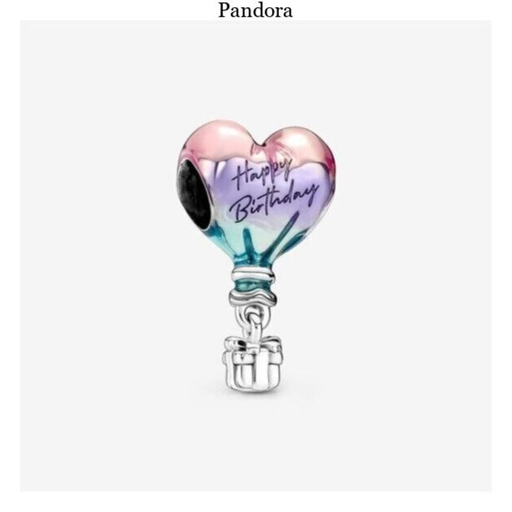 Pandora Happy Birthday Hot Air Balloon Charm